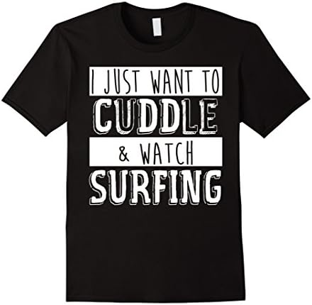 Mens Cuddle &amp; Watch Surfing Large Black