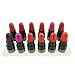 Spdoo 12Pcs Mini Waterproof Lipstick Set Long Lasting Portable Lipstick Set