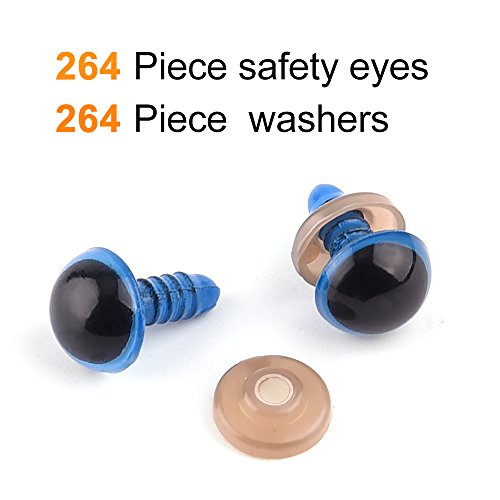 3 Pieces+Plastic+Safety+Washers+Puppet