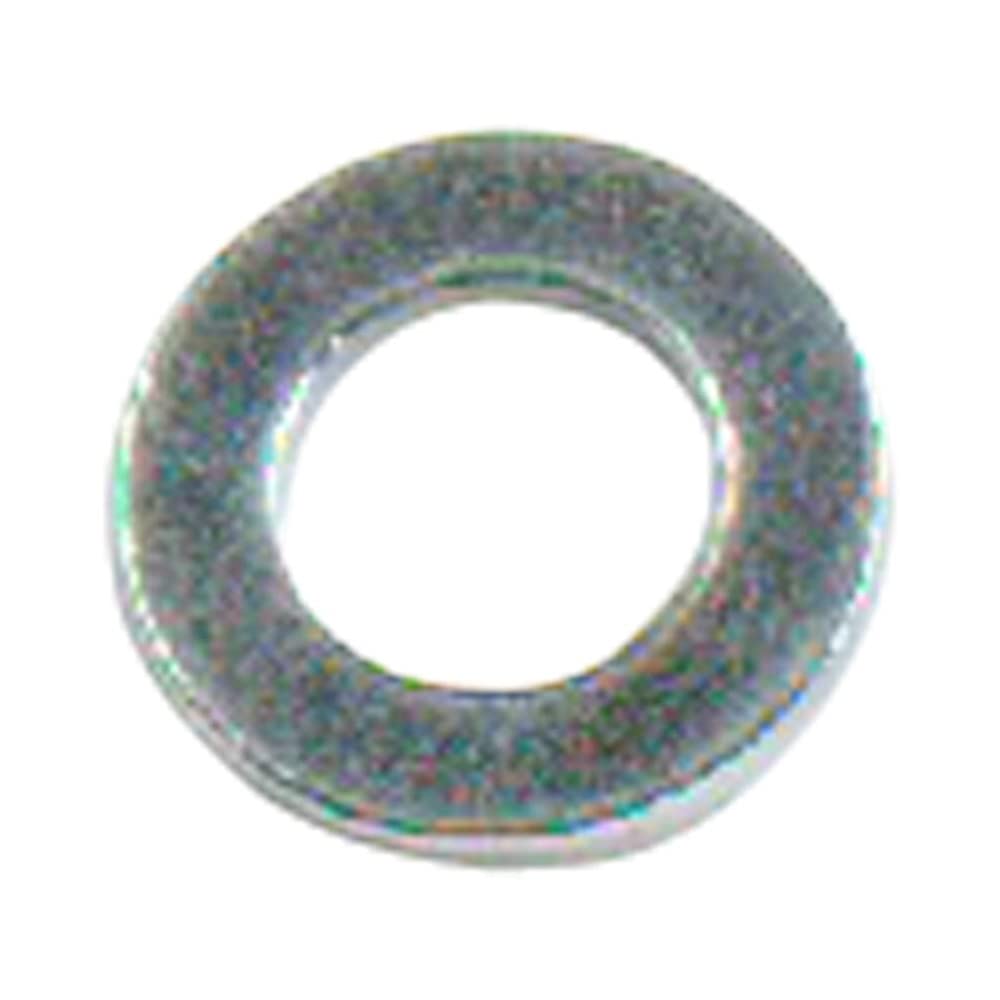 Merriway BH03677 (100 Pcs) M6 (1/4 Inch) Bright Zinc Plated Steel Flat Washer - Pack of 100 Pieces