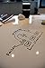 Silicon Valley Startup Supplies A4 Size Peel and Stick Whiteboard Surface, White