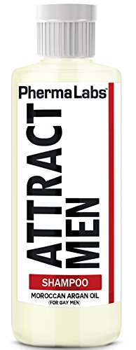 PhermaLabs Moroccan Argan Hair SHAMPOO for GAY MEN Containing Premium Pheromones! The Secret to ATTRACT MEN Phermalabs Human Sex Scented Pheromones GUARANTEED! TO WORK!! 10fl oz