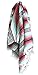 Del Mex Classic Mexican Blanket, Large Authentic Woven Falsa Throw (70