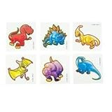 Rhode Island Novelty Educational Products - Dinosaur Temporary Tattoos (144 pcs) - 144 Assorted Tattoos