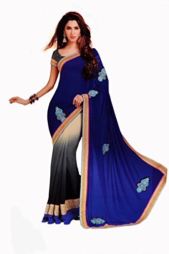 Fantasy Women's Designer Partywear Saree_MMSR53-$P