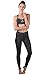 Queenie Ke Women Power Flex Yoga Pants Workout Running Leggings - All Color Size M Color Black Grey Space Dye Long