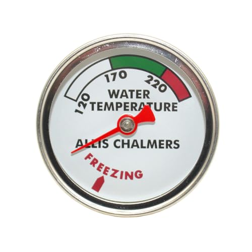 Water Temperature Gauge Fits Allis Chalmers B C CA IB RC WC WD WD45 WF at Amazon