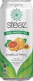 Steaz Oragnic Green Tea Grapefruit Honey 16 Oz - Case of 12