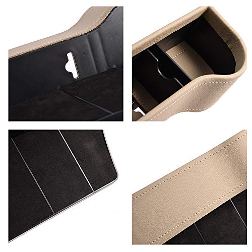 image for Todaytop 2 Pack Car Seat Gap Storage Box Cup Holder Mobile Phone Holde