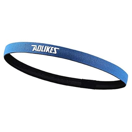 Anti Slip Women Men Elastic Yoga Hair Bands Sports Headband