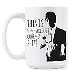 Serious Gourmet Mug Some Serious Gourmet Shit Coffee Mug Funny Pulp Fiction Gift Cup