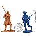 BMC The Alamo Plastic Army Men - Texas vs. Mexico 37pc Soldier Figures