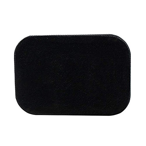 VIEEL Eyeglasses Holder & Stand Case, Plush Lined Household Magnetic Holder Protective Anti-Scratch Dustproof Stand Case for Eyeglass and Sunglasses (Silver) - Thumbnail 5