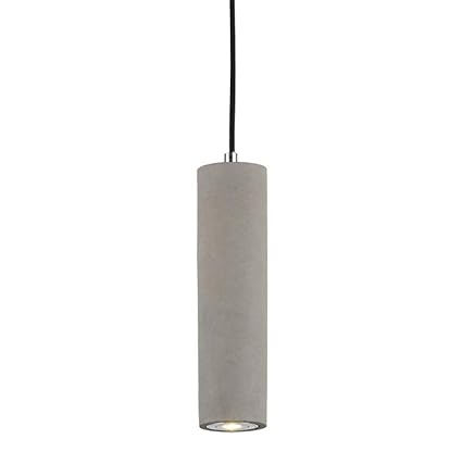 WarmHome Candelabro con Luces de diseño Industrial de Cemento LED ...