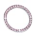 Pink New Car Interior One-Key Engine Start Stop Ignition Push Button Decorative Diamante Ring