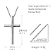 Xianli Wang Jewelry Men Women Simple Cross Pendant Exquisite Stainless Steel Titanium Necklace Car Rearview Mirror Pendant