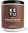 Perfect Keto Base Exogenous Ketone Supplement - Beta-Hydroxybutyrate (BHB) Salts Developed to Burn Fat, Increase Energy and Kickstart Ketosis. Chocolate Sea Salt Flavor (211g)