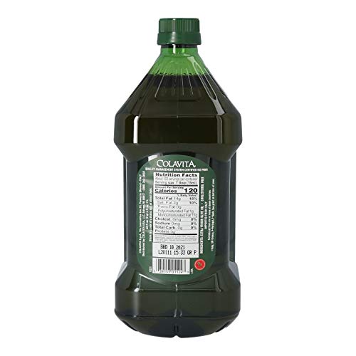 Colavita Extra Virgin Olive Oil First Cold Pressed Olive Oil, Perfect For Roasting, Baking