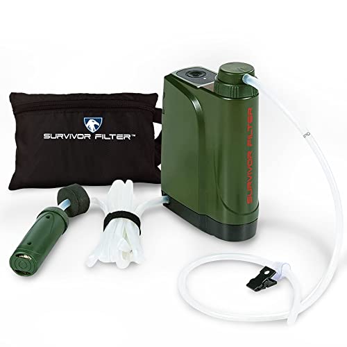Survivor Filter Pro X Electric Water Purifier Survival Filter 99.999