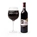 The Engraved 'Dinner is Poured' Big Betty XL Premium Jumbo Wine Glass - Holds a Whole Bottle of Wine!