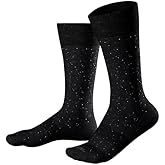 Marcoliani Milano Men's Mid-Calf Pima Cotton Tweed Sneaker Socks, Charcoal