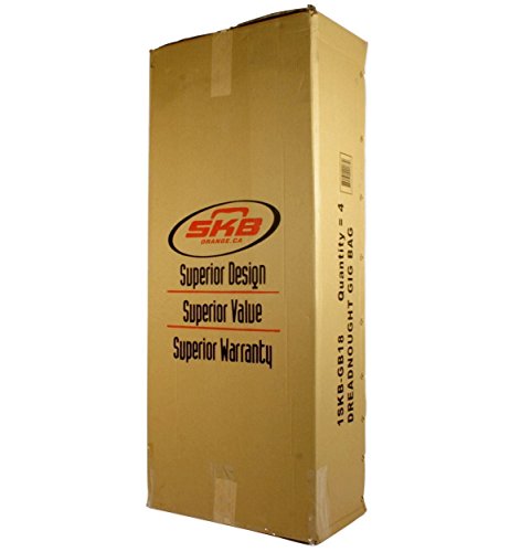 image for SKB Acoustic Guitar Gig Bag, Black