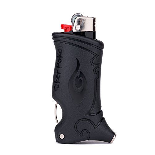 Toker Poker Lighter Case MultiTool Retractable Stainless Steel