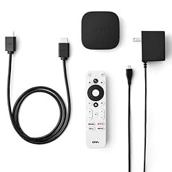 ONN Android TV 4K UHD Streaming Device with Voice