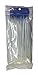 Cambridge Nylon 6/6 UL Listed Cable Ties 8-in 75 Lb Standard Duty Self Locking Natural Zip Ties, 100 Pack, Contractor Quality and Strength