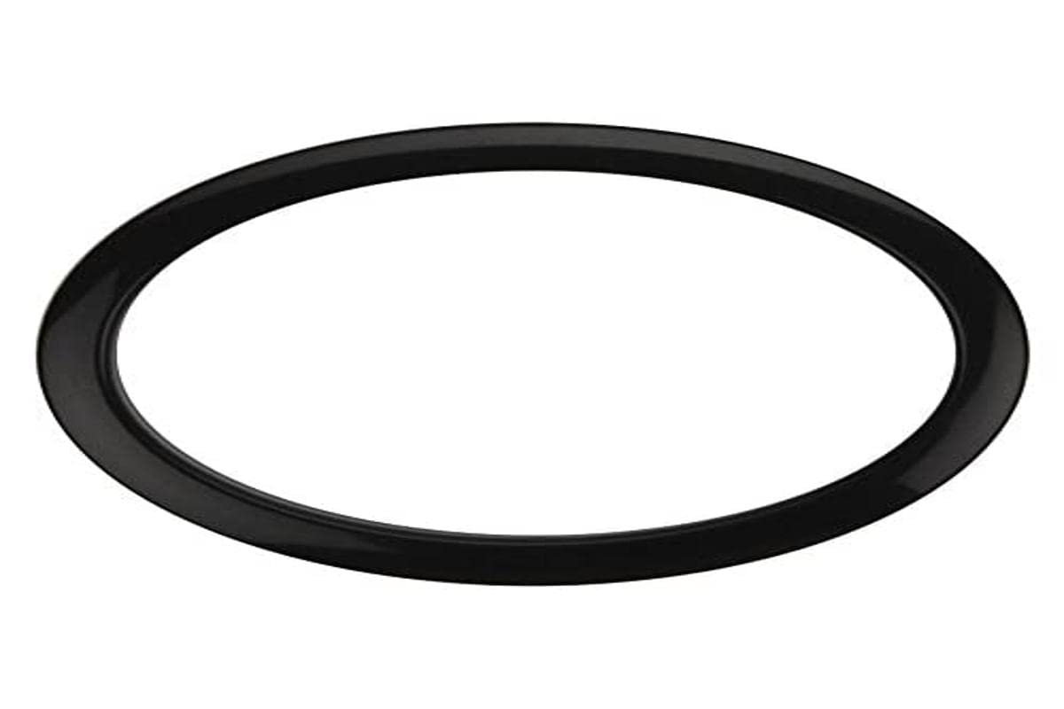 Bass Drum O's - 6" Black Oval