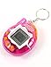 Zekpro Child Nostalgic Tamagotchi Electronic Virtual Cyber Tiny Pet Toy Game Machine (Transparent)