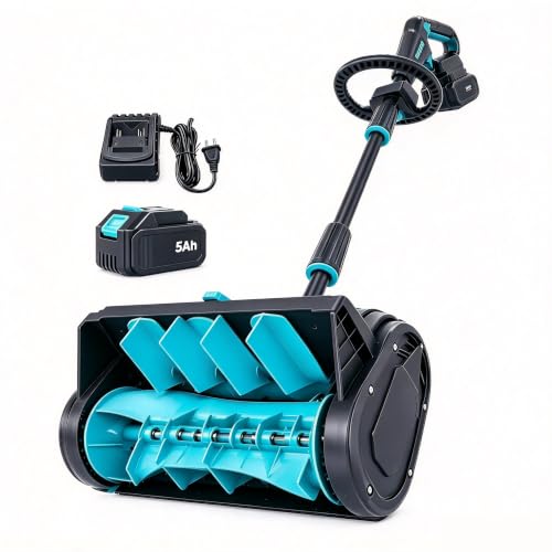 Aptliton 13in Cordless Snow Blower, 20V Electric Snow Shovel… at Amazon
