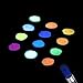 HXDZFX Glow in The Dark Pigment Powder UV Powder Safe Non-Toxic for Slime,Nails,Epoxy Resin,Acrylic Paint,Halloween,Fine Art and DIY Crafts (12 Bottles 0.7oz Each + UV Lamp)