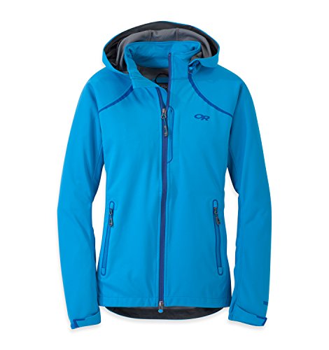 Outdoor Research Women's Linchpin Hooded Jacket, Hydro, Large