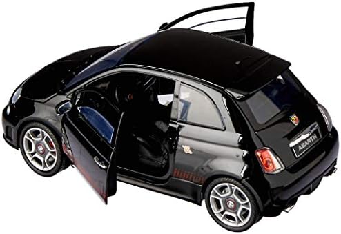 Amazon Com Motormax 1 18 Fiat 500 Abarth Die Cast Model Car May Vary Toys Games