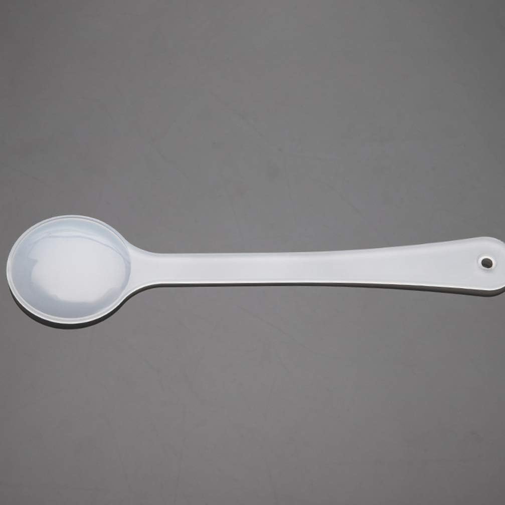 Milisten Handheld Eye Occluder Frosted Plastic White Eye Occluder for Vision Test, 24*6cm - Image 4