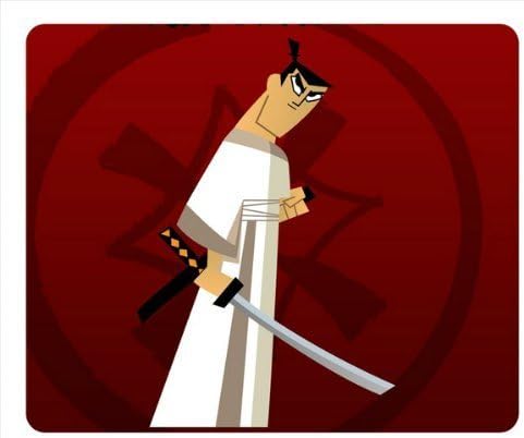 Samurai Jack oblong mouse pad by eggcase