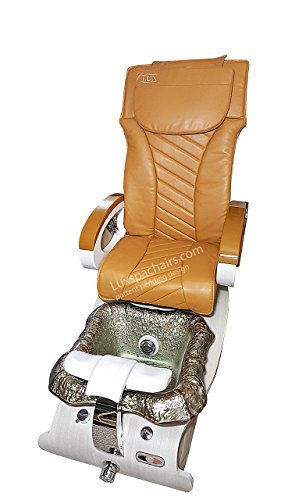 LUX ES350i Pedicure Chair w/ Acetone-Resistant Leather, HT technology, Magnet Jet...