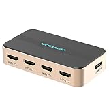 HDMI Splitter. Vention HDMI Switch 5x1 Ports HDMI Switcher 5 in 1 Out HDMI Splitter Switcher 4K2K 1080P 3D IR Remote Control for PS3 Xbox 360 Sky Box DVD HDTV Projector etc