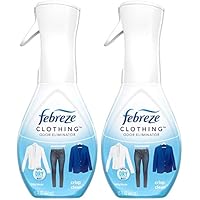 Febreze Clothing Odor Eliminator, Crisp Clean Scent, 15 Fl Oz (2 Pack)
