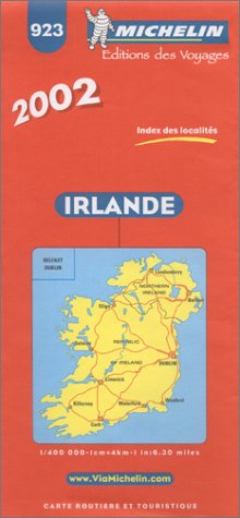 Michelin Ireland Map No. 923, 5e by 