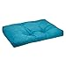 Gaiam Polyester 05-62059 Meditation Cushion Zabuton, Teal