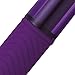 Pentel BL107V EnerGel-X Retractable Roller Gel Pen, .7mm, Violet Barrel/Ink, Dozen