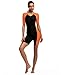 One Piece Swimsuit for Girl Belloo Short-sleeve Surfing Suit Sun Protection, Orange, Medium