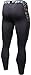 CLSL TM-P43-BB_Medium Tesla Men's Thermal Coldgear Compression Baselayer Pants Leggings Tights P43