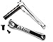 GT Power Series Alloy Crank Set, Chrome, 175mm