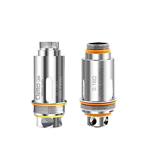 Aspire Cleito 120 Mesh Coils (5 Pack, No Nicotine, TPD Compliant)