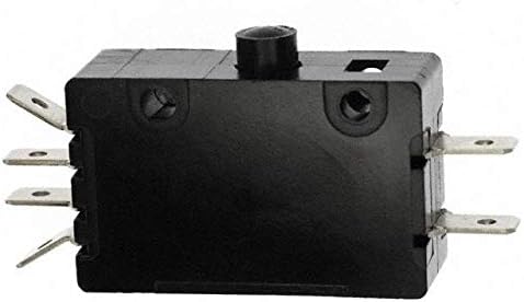 SWITCH SNAP ACTION DPDT 15A 125V (Pack of 5) (E19-00A)