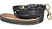 Soft Touch Collars Black Heavy Duty Leather Braided Dog Leash, 6ft x 3/4 Inch with Padded Handle