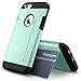 Spigen Tough Armor S iPhone 6 Case with Extreme Heavy Duty Protection and Card Kickstand Feature for iPhone 6S / iPhone 6 - S Mint